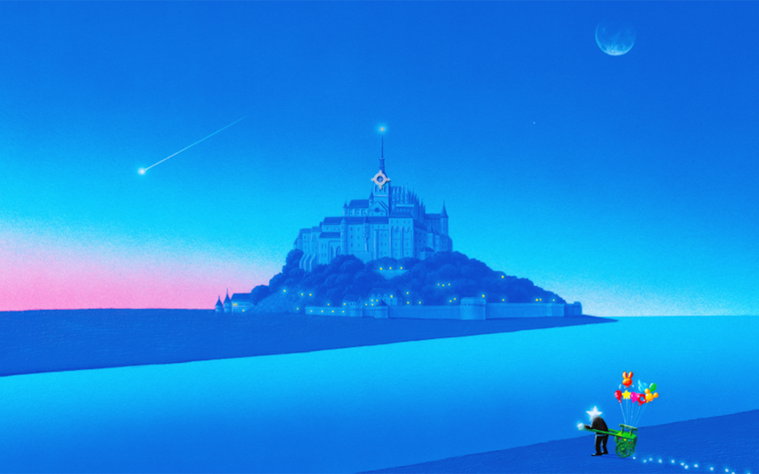 夜明けのモンサンミッシェル（朗読）